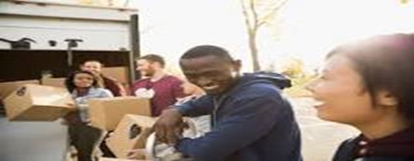 smiling workers